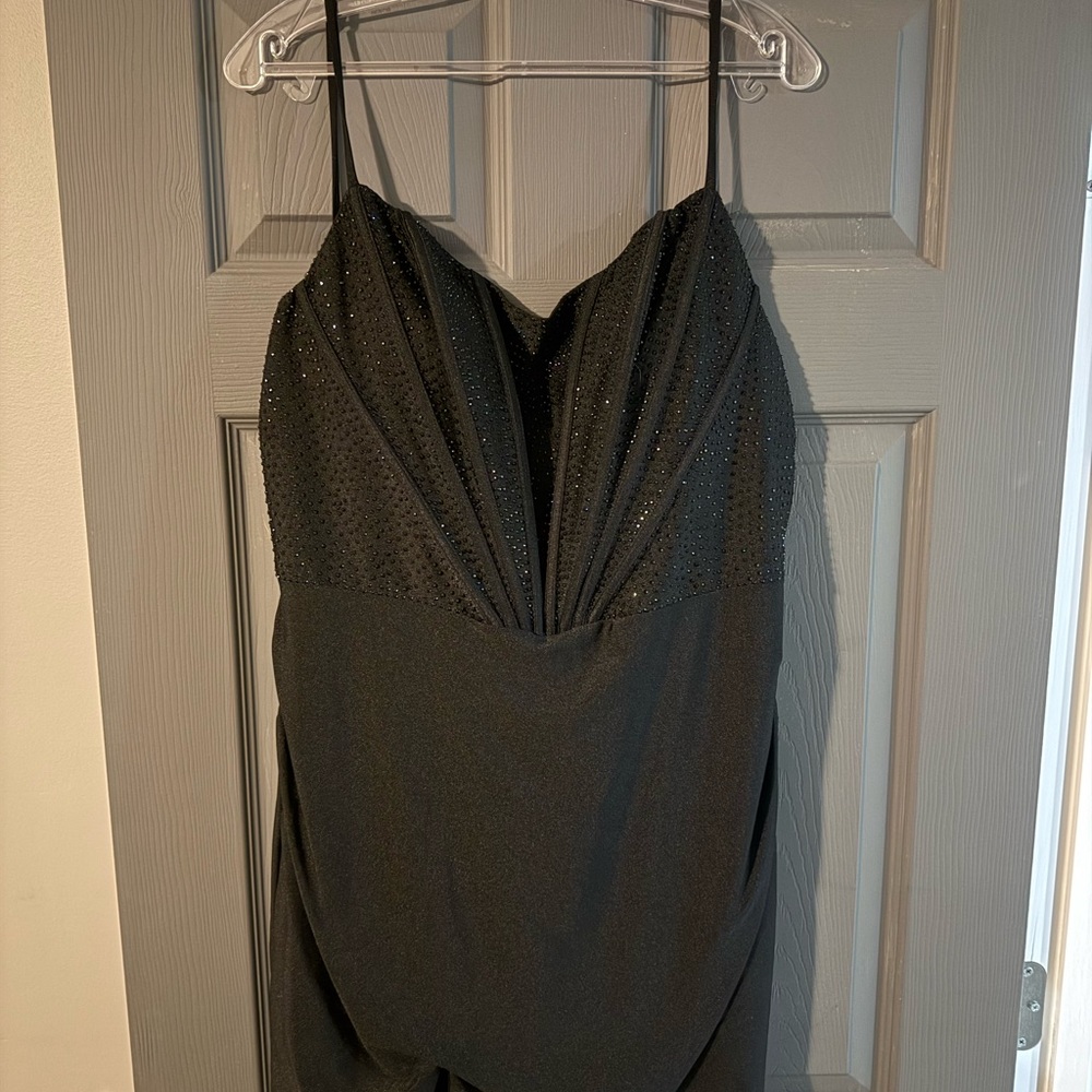 Elegant Black Mini Dress